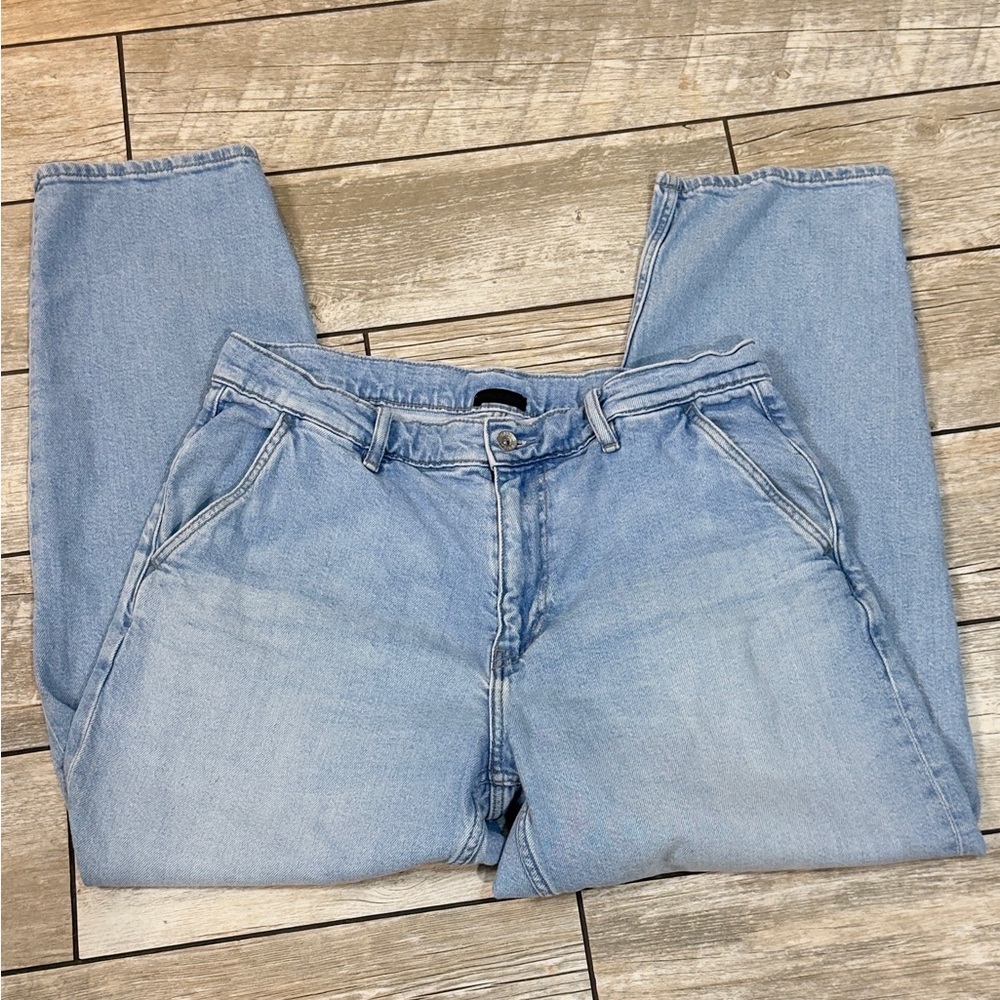 Uniqlo Vintage Men’s Blue Denim Jeans Straight Leg fit 100% cotton